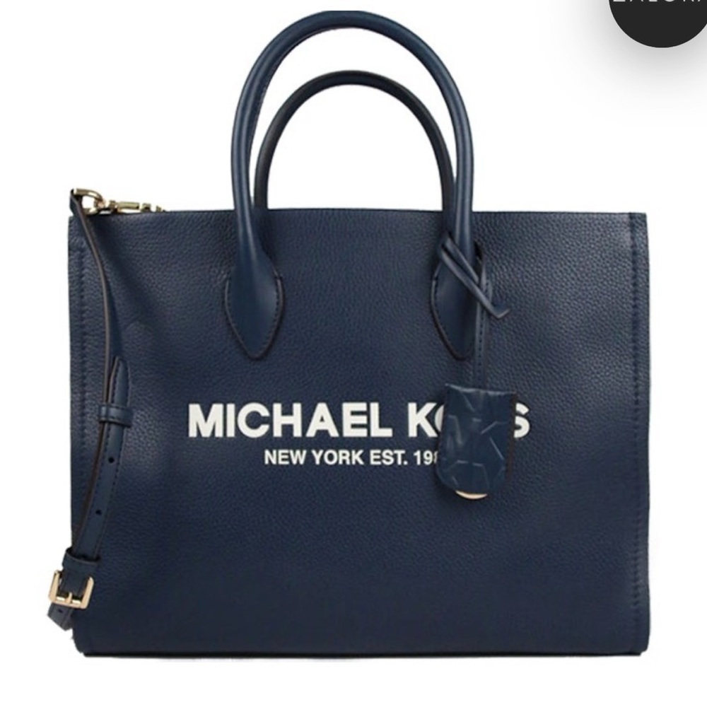 Michael Kors Medium Mirella 35S2G7ZT7L Tote Bag In Black NWT